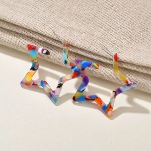 Stud Acrylic Earrings